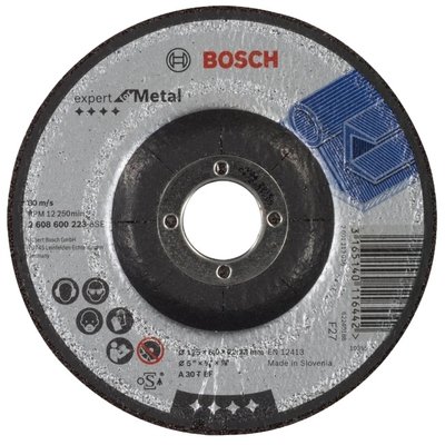 Bosch 125 x 6 мм (2608600223) Обдирочный круг для металла 30071 фото